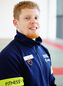 A headshot of Simon Donovan, one of our Fitness Instructors.