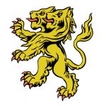 Lion from the University of Birmingham Sport & Fitness logo