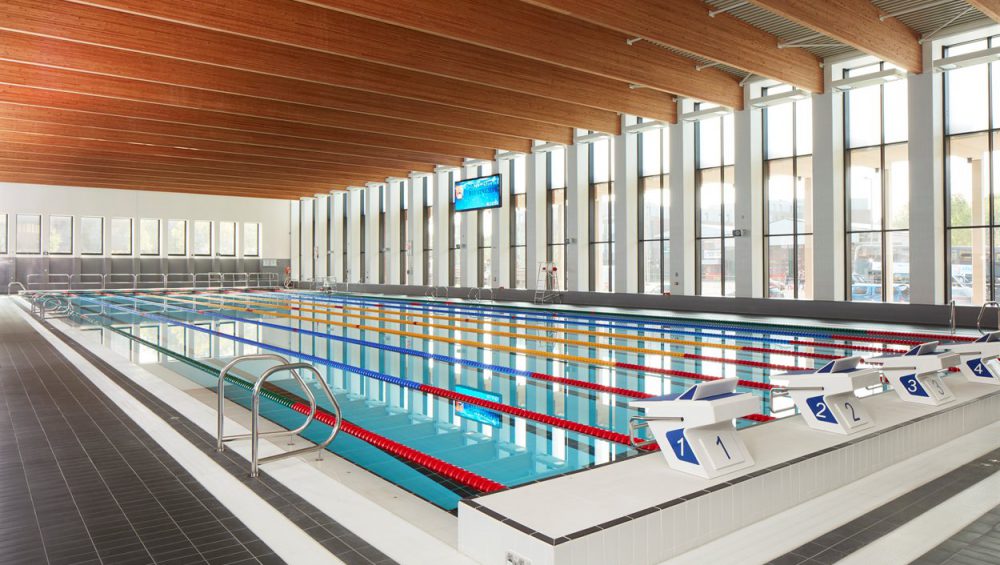 50-metre swimming pool at UoB Sport & Fitness