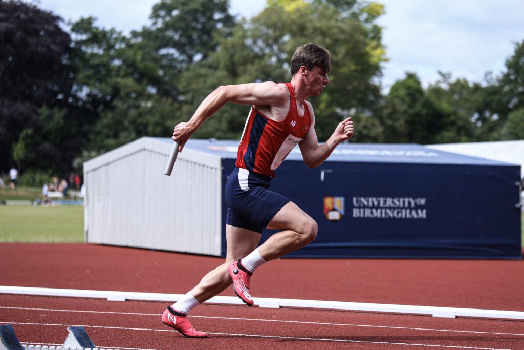 Picture of man running at speed