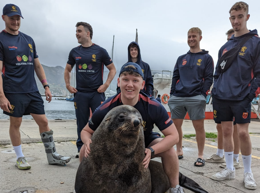 Rugby Union with large seal