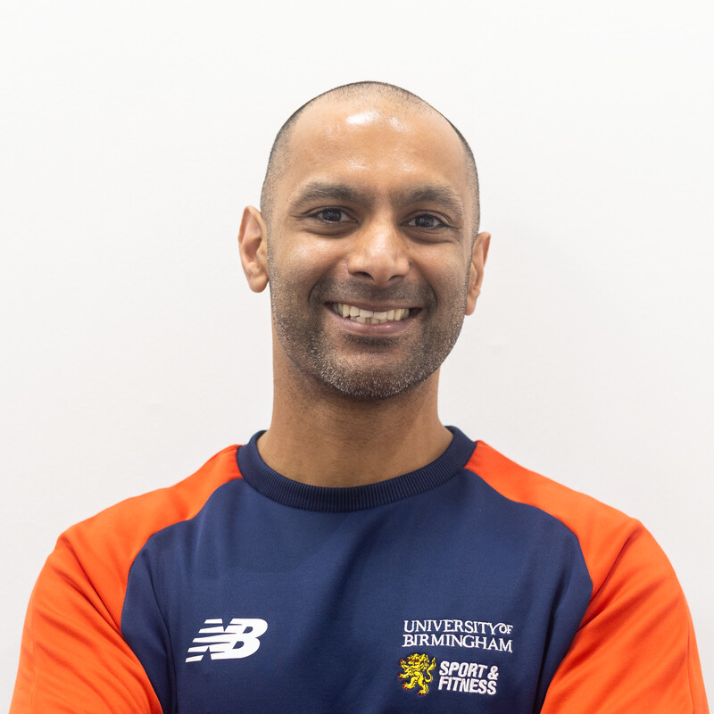 A headshot of Vinay Gagan a Sport & Fitness Gym Instructor.