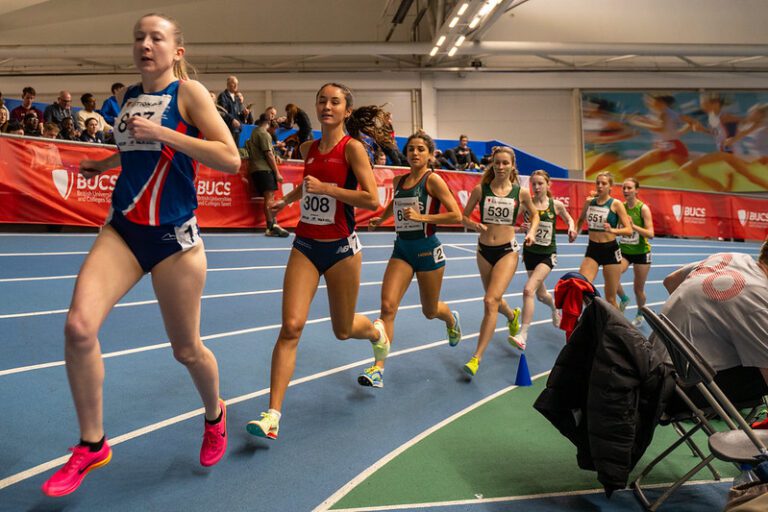 UoB Athletics running on track at BUCS Indoors 2024