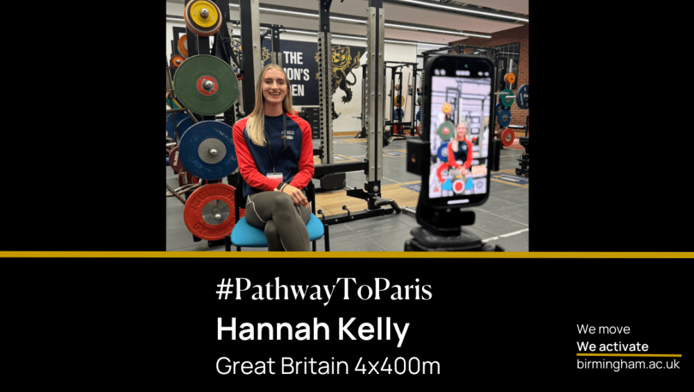 Hannah Kelly 4x 400m GB PathwayToParis