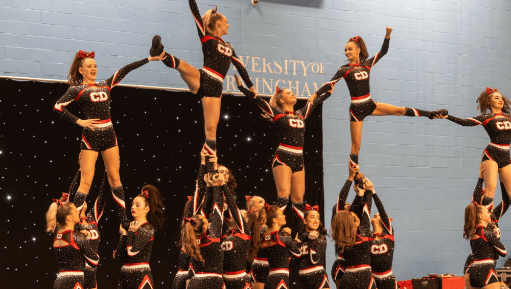 Cheer at Fullout event