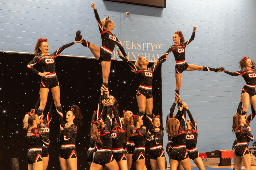 Cheer at Fullout event