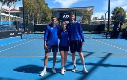 Three alumni at the US Open