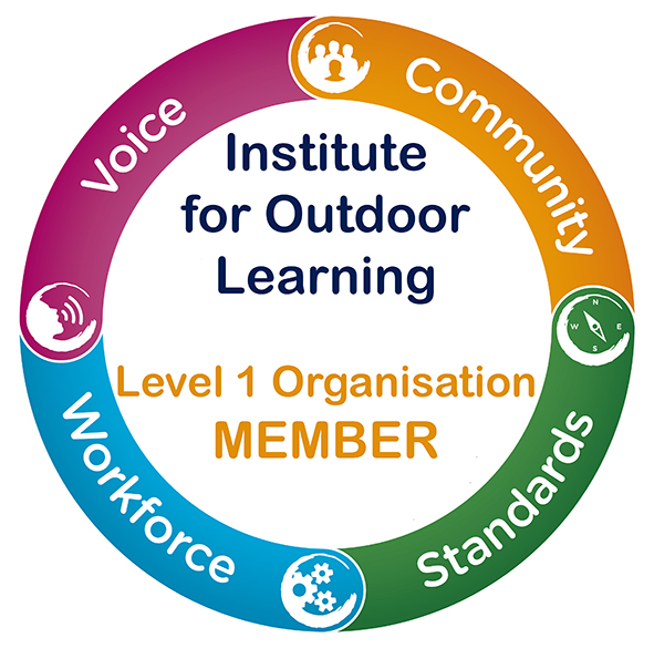 Institute for Outdoor Learning - Level 1 Organisation logo.
