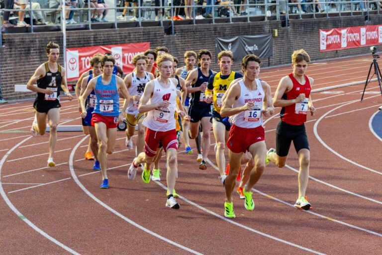 Penn Relay 2025 group running