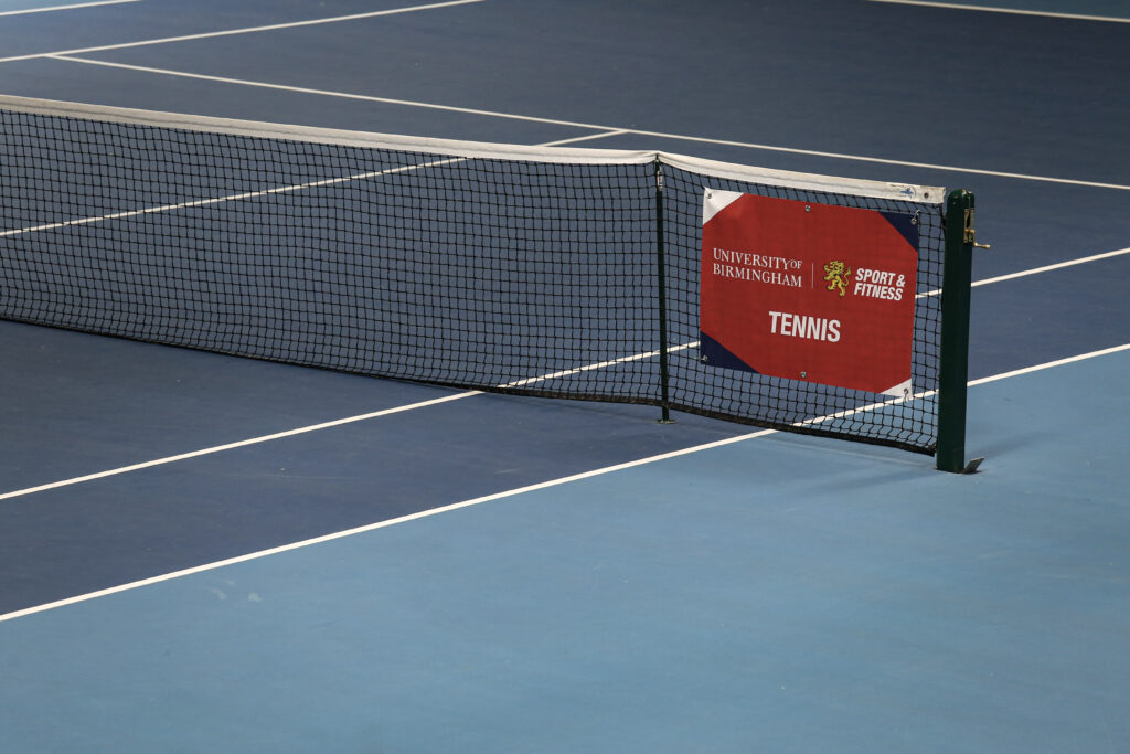 Photo of tennis court net