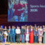 A group shot of all winners at the 2026 Sports Awards, held in the Bramall.